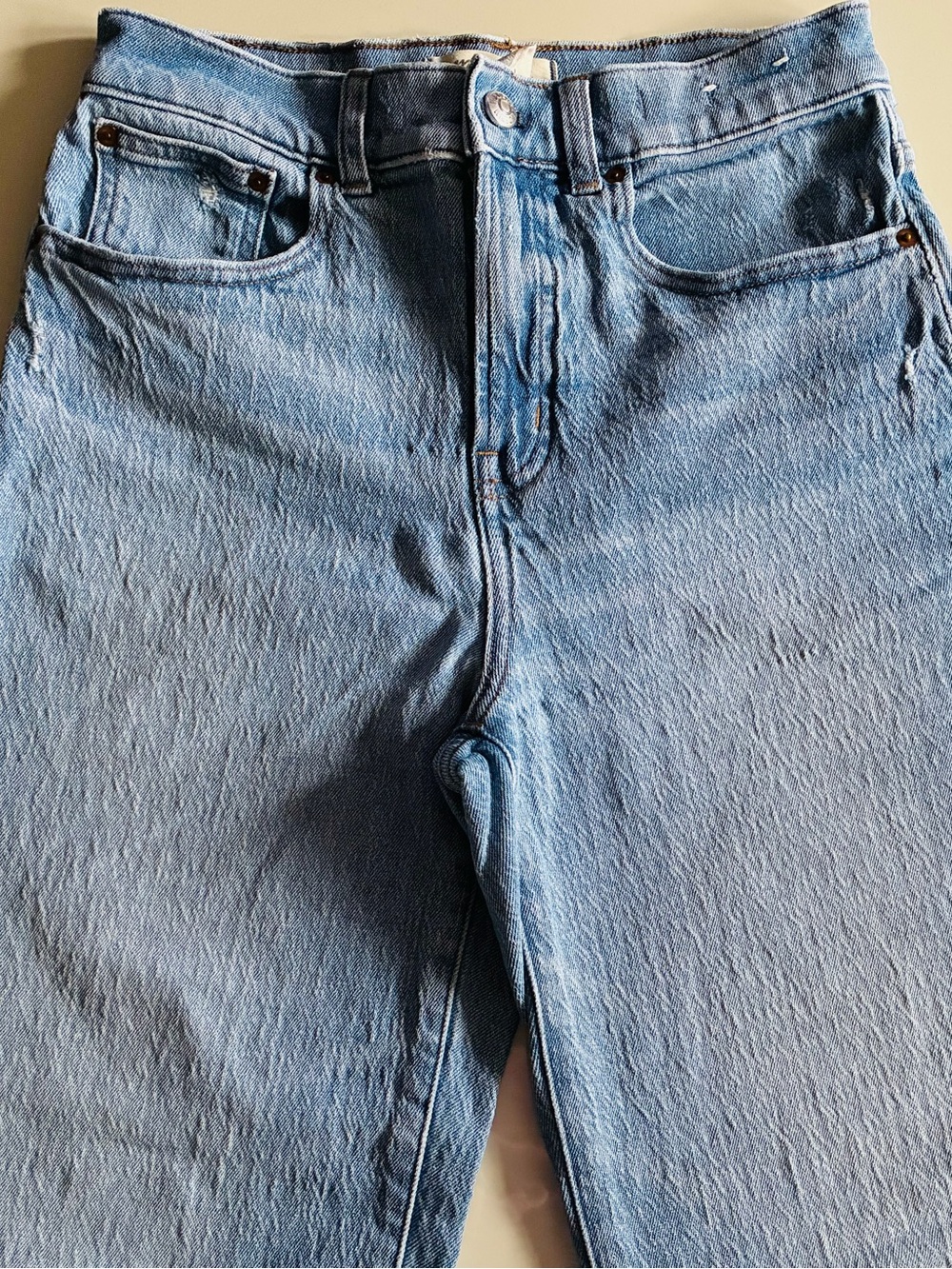 Madewell Perfect Vintage Wide Leg Crop Jean
